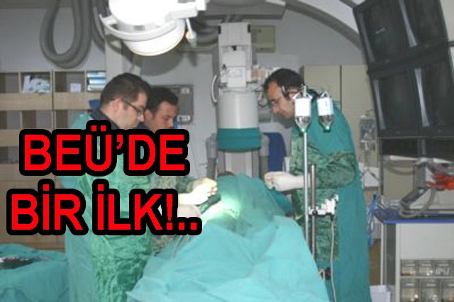 Ameliyatsız tedavi başladı..