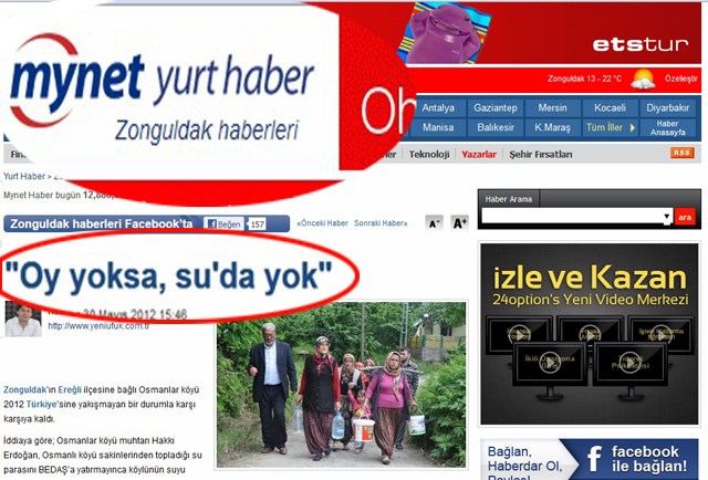 Osmanlar köyü MYNET'te..