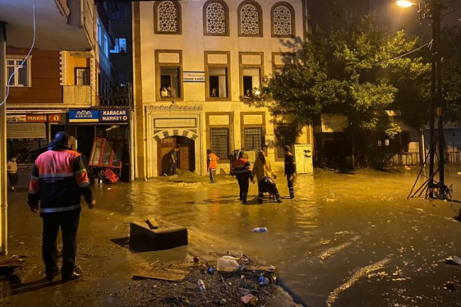 İstanbul'da kuvvetli yağış alarmı