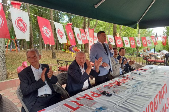 Bursa'da 'Demokrat'ik bayramlaşma