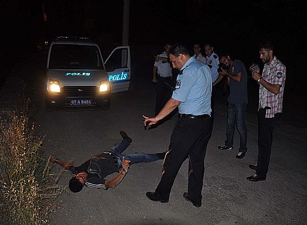 Araba değil, Alkol çarpmış!..