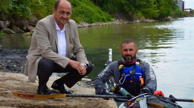 Kano gezgini Gülüç'te