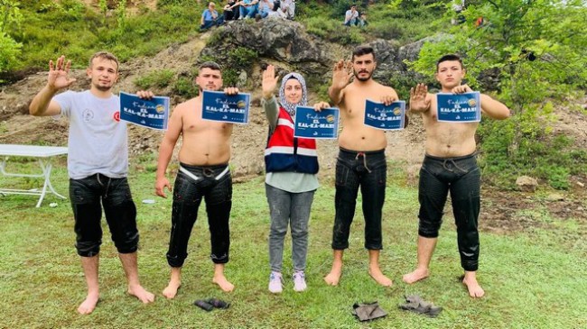 Yaraşlı pehlivan güreşlerinde 'kadına el kalkmaz' vurgusu