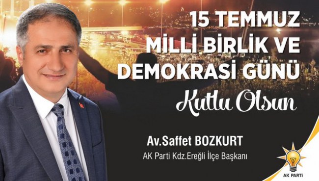Bozkurt: “Allah, bu millete bir daha ihanet göstermesin”