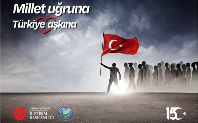 Türk bayrağı sonsuza dek şerefle dalgalanacaktır