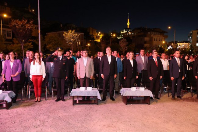 Nevşehir 15 Temmuz'u coşkuyla andı
