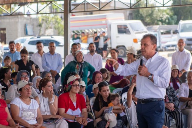 Seçer, ilçe ziyaretlerinin finalini Tarsus'la yaptı