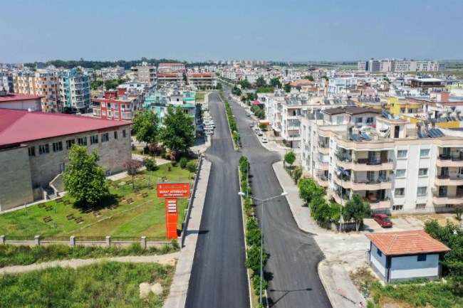 Adana'da asfalt yol seferberliği