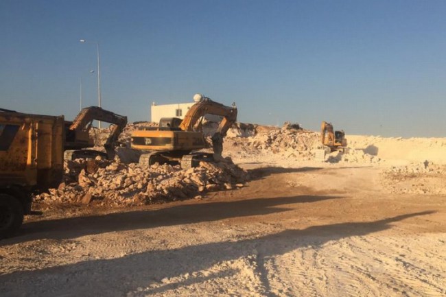 Mardin'de 4 tekstil fabrikası için ilk kazma