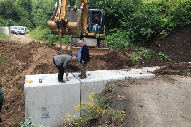 Ordu'da heyelan yaraları sarılıyor