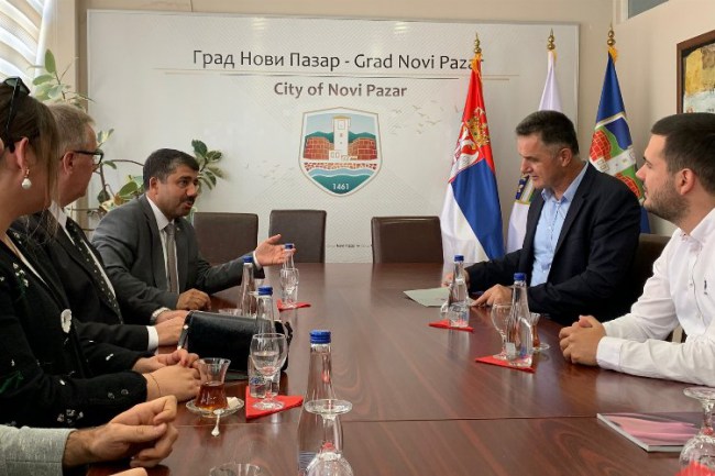 Düzce Belediyesi heyeti Sırbistan'da temaslarda