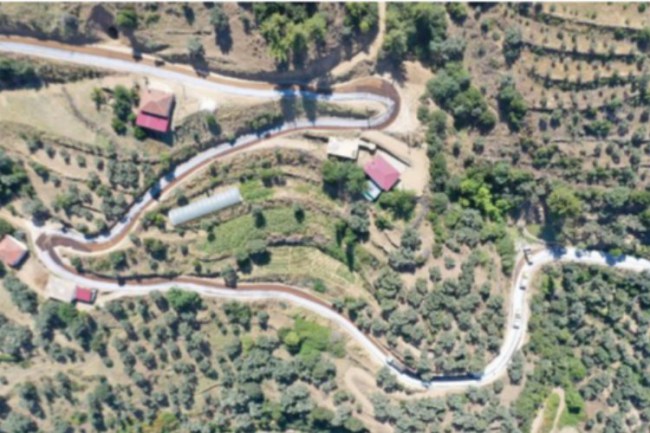 Bozdoğan Alhisar'da yollar yenileniyor