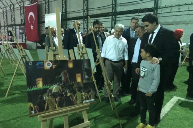 ORMEK'te öğrendiler, eserlerini sergilediler