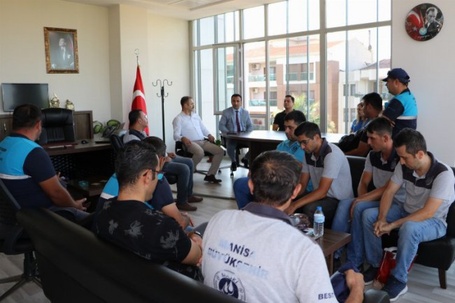 Manisa Salihli'de MASKİ'den çalışma ziyareti