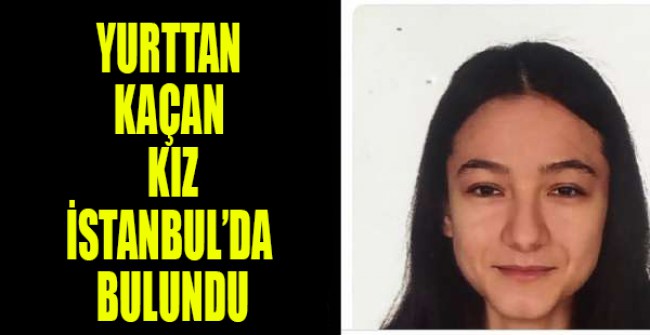 Kdz.Ereğli'de yurttan kaçan kız 10. gününde bulundu