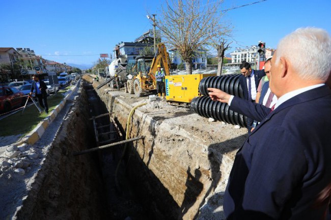 Muğla Fethiye'nin alt yapısına güçlendirme