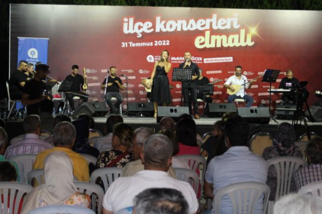 Kadim Şehir Elmalı'da muhteşem konser