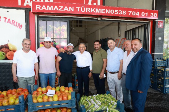 Memduh Büyükkılıç'tan 'hal' çıkarması