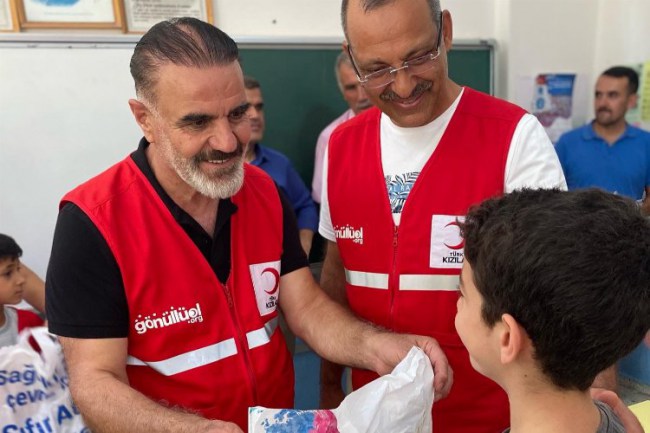 "İzmir'den Kahramanmaraş'a Gönül Köprüsü" projesi