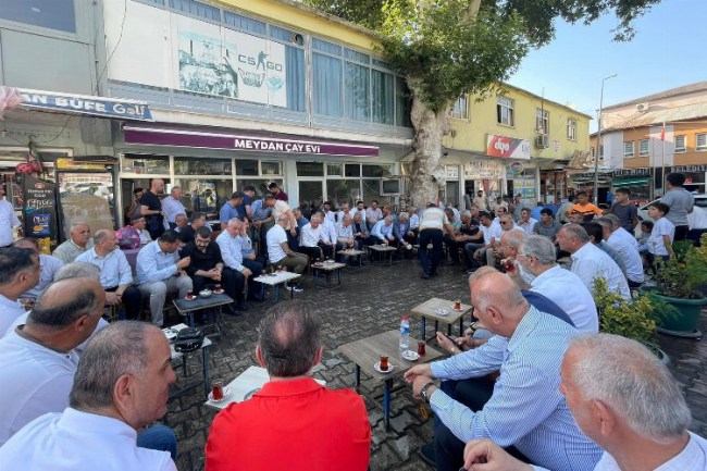 AK Partili Vekil Özdemir, Sason'da vatandaşları dinledi