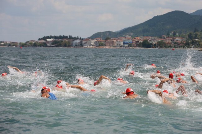Karamürsel'de kulaçlar milli takım için atıldı