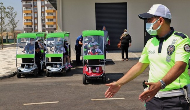 Zonguldak Valiliğinden trafik eğitim faaliyeti