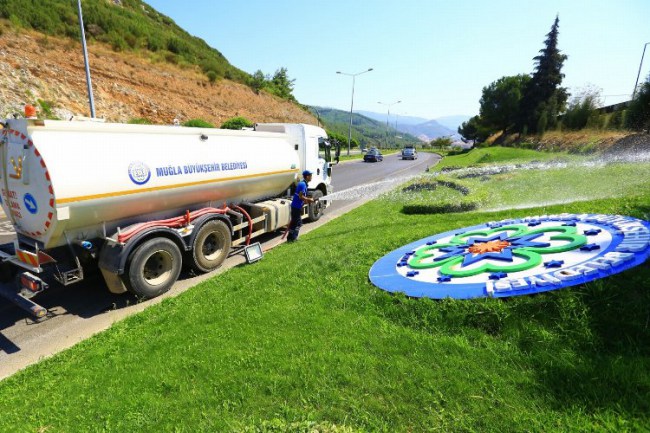Muğla'da yeşil alan miktarını artırıyor