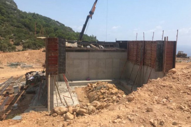 Gazipaşa katı atık çöp aktarma istasyonu yapılıyor