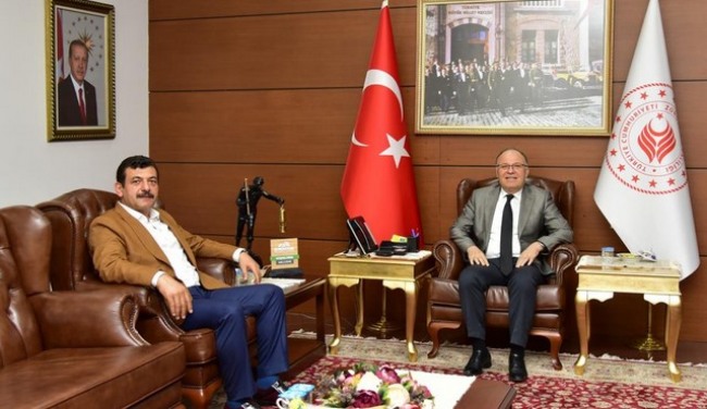 İlk ziyaret Zonguldak Valisi Tutulmaz'a