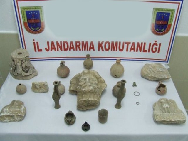 Alaplı'da tarihi eser operasyonu..