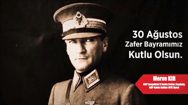 Merve Kır 30 Ağustos mesajı