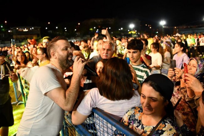 Bursa Kestel'de Balkan Panayırı coşkusu