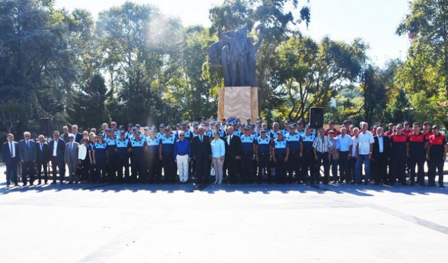 Kdz.Ereğli'de Zabıta Teşkilatının 196. yılı nedeniyle tören düzenlendi