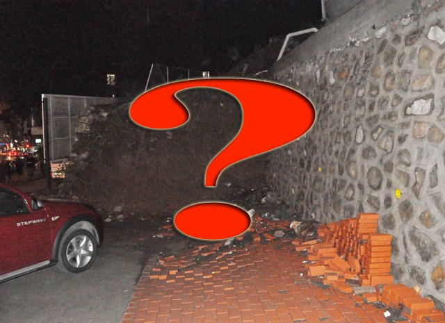 Taş duvar yapımı neden durduruldu?..