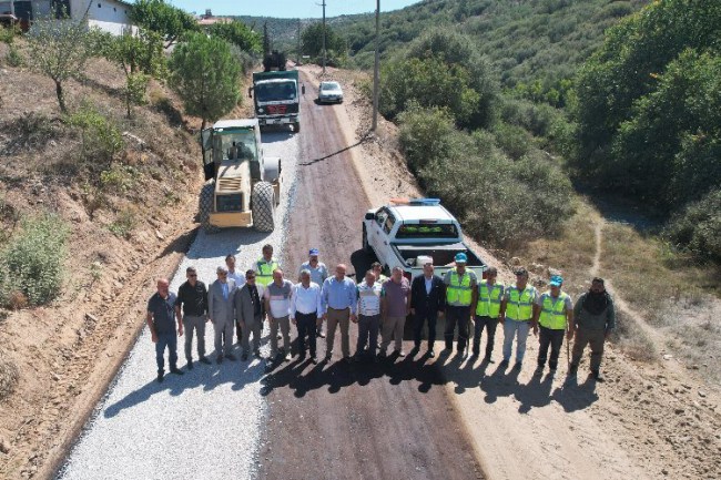 Manisa Köprübaşı'na 12 kilometrelik asfalt