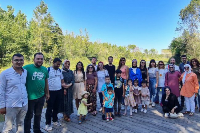 Misafir eğitimciler Sakarya'da Acarlar Longozu'na hayran kaldı