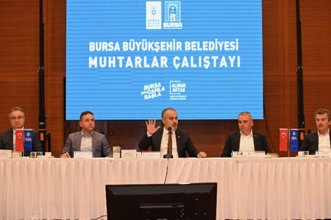 Bursa'da 'Muhtarlar Çalıştayı' düzenlendi