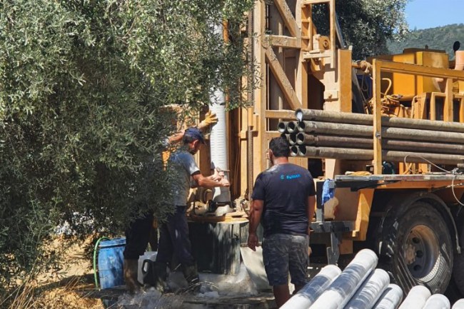 Muğla Milas'tan Kemikler'e yeni su kaynağı