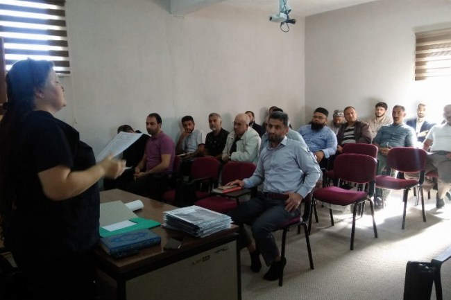 Bilecik Pazaryeri'nde din görevlilerine sağlıklı seminer