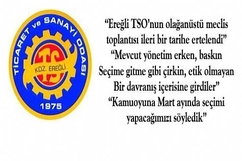 TSO'da neler oluyor?..