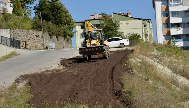 Alaplı Belediyesi hizmet için son sürat