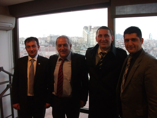 Adik ve yönetiminden Fikret Orman'a ziyaret..