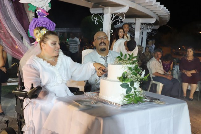 Muğla'da 'engelsiz' dünya evine girdiler