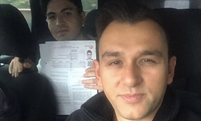 Kozlu’da KPSS’ye geç kalan 8 öğrenci sınava yetiştirildi