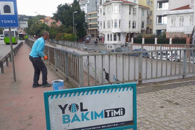 Kocaeli'de 'Yol Bakım Timi' iş başında