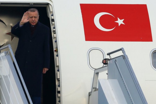 Cumhurbaşkanı Erdoğan Azerbaycan'a gitti
