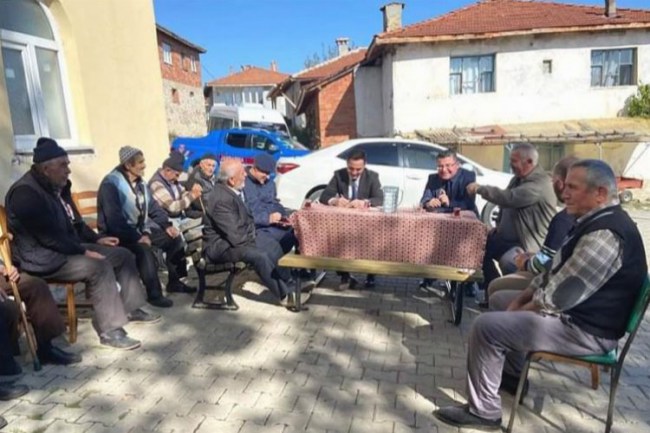 Bursa Keles'te Kaymakam Beyazıt'tan mahalle ziyareti