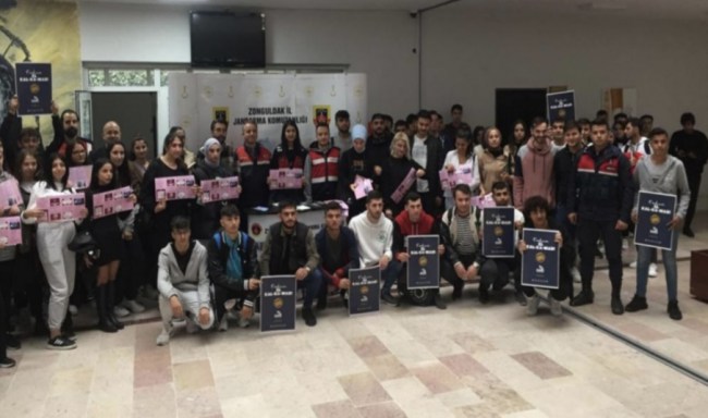 Zonguldak Jandarma Komutanlığından BEÜ’ye KADES standı