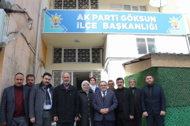 AK Partili Veli Böke'den Göksun Ziyaretleri