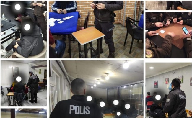 Zonguldak genelinde kıraathanelere denetim